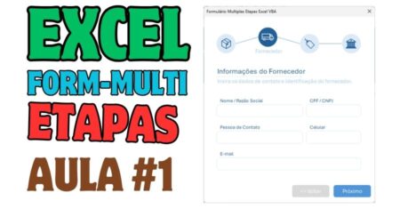 Formulários de Múltiplas Etapas no Excel com VBA: Um Guia Completo